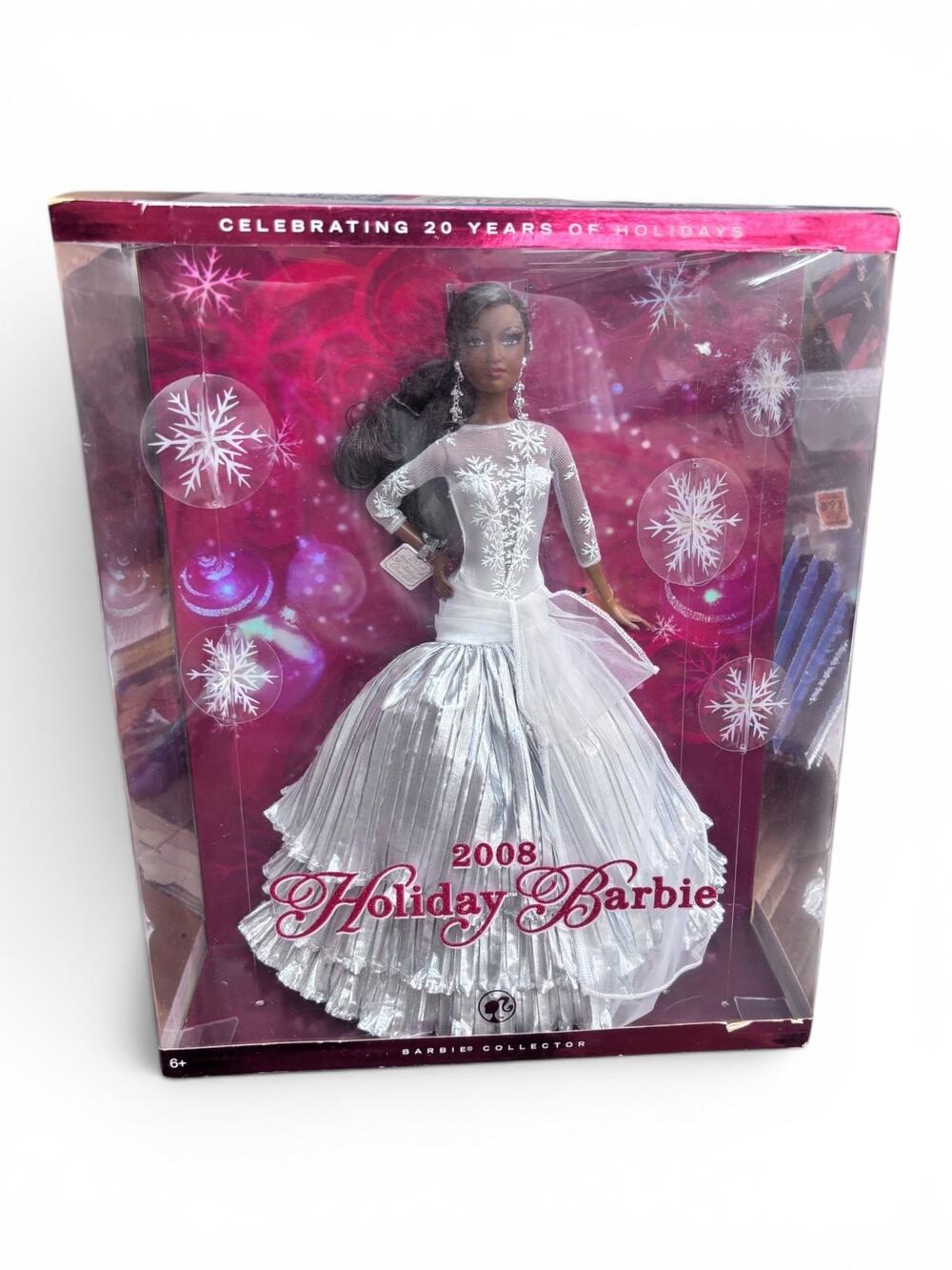 Barbie Holiday Christmas 2008 Holiday African American Barbie Brand New